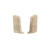 Terminatie pentru plinta, stanga / dreapta, SET 10456-4295, PVC, pin, 52 x 22 mm, 4 buc / set