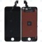 Modul display LCD + Digitizer grad A+ negru pentru iPhone 5C