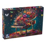 Puzzle Black Sea Melodie cu aromă de flori &ndash; 1000 de piese
