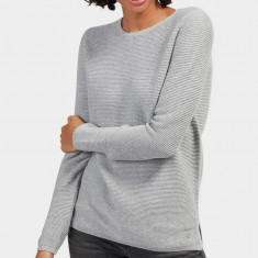 Pulover relaxed fit, gri
