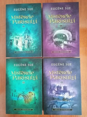 Eugene Sue, Misterele Parisului, 4 volume (ediție integrală) foto