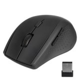 Mouse Wireless Bluetooth 2.4 GHz cu Adaptor | Design Negru Plastic, CMCLASS