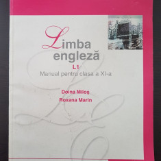 LIMBA ENGLEZA L1 MANUAL PENTRU CLASA A XI-A - Milos, Marin