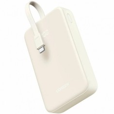 Baterie Externa UGREEN PB505, 20000mAh, 22.5W, QC + PD, 1 x USB-A - 2 x USB-C, Bej