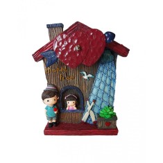 Cutie muzicala cu cheita, Casa, Seet Love, Maro, 18 cm, 2140B