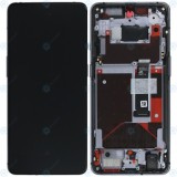 OnePlus 7T (HD1901 HD1903) Unitate de afișare completă argintie mată 2011100084