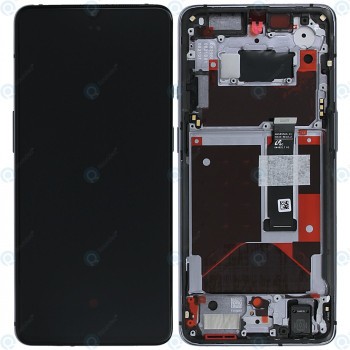 OnePlus 7T (HD1901 HD1903) Unitate de afișare completă argintie mată 2011100084