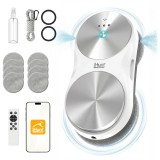 Cumpara ieftin Robot Curatare Geamuri iHunt Smart Window Robot 6 Ultra, Alb, 6000Pa, Rezervor Apa 50ml, Aplicatie iHunt Home, Telecomanda, Baterie Backup 20 Min
