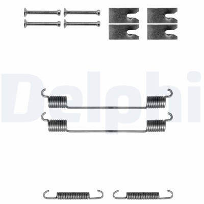 DELPHI LY1310 Set accesorii, sabot de frana foto