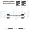 DELPHI LY1310 Set accesorii, sabot de frana