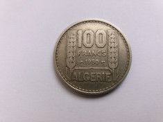 Algeria 100 franci 1950 foto