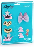 Lucky Doggy Hair Accessories Hearts And Crown (ot-lda5012)