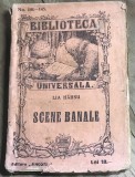 F.1 Carte Scene banale - Lia H&acirc;rsu - Editura Ancora, Biblioteca Universală Nr. 141-143, Proză Veche Interbelică, Colectie Rară