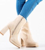 Cumpara ieftin Botine dama Abbey Bej