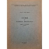 Amita Bhose (lect.) - Curs de limba bengali, editia a II-a (Editia: 1977)