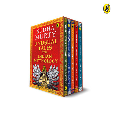 Unusual Tales from Indian Mythology: Sudha Murty&amp;#039;s Bestselling Series of Unusual Tales from Indian Mythology 5 Books in 1 Boxset foto