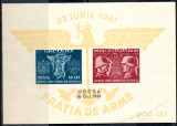 1941 LP146 IV Romania-Germany Brotherhood in Arms; Mi:RO BL18, Istorie, Nestampilat