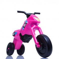 Tricicleta fara pedale Enduro Maxi roz-negru foto