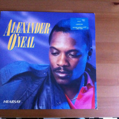 alexander o'neal hearsay 1987 disc vinyl lp muzica pop soul funk R&B CBS rec VG+