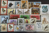 Lot de 26 timbre tematica fauna 2, Germania, Stampilat