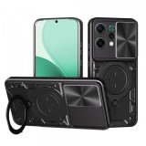 Husa pentru Oppo Reno14, Techsuit, CamGuard Pro, Neagra