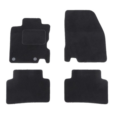 Set covorase auto mocheta Velor RENAULT KADJAR, 06.2015-08.2022, negru, foto