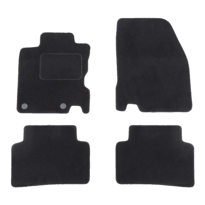 Set covorase auto mocheta Velor RENAULT KADJAR, 06.2015-08.2022, negru,