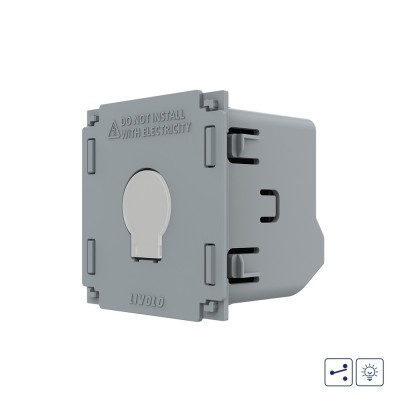 Modul Intrerupator Simplu Cap Scara, Dimmer cu Touch LIVOLO - Serie Noua SmartElectro IntelligentHouse foto