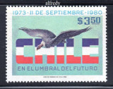 CHILE 1980, Fauna, Pasari, MNH, serie neuzata, Nestampilat