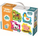 Puzzle trefl baby clasic animale la ferma 18 piese