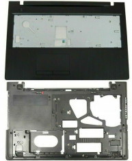 Carcasa inferioara completa bottom case palmrest Laptop, Lenovo, IdeaPad G50-80 foto