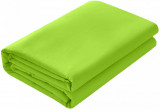 Cumpara ieftin Cearsaf de pat cu elastic din bumbac ranforce 100%, densitate 120 g/mp, Verde, 160/200cm