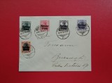 1918 - PLIC FILATELIC - OCUPATIA GERMANA IN ROMANIA - MVIR - STAMPILA - BUKAREST