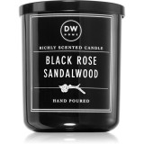 DW Home Signature Black Rose Sandalwood lum&acirc;nare parfumată 107 g