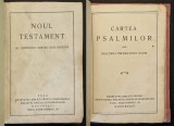 1940 BIBLIA SBB NOUL TESTAMENT si CARTEA PSALMILOR PSALMII BIBLIE (D Cornilescu)