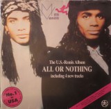 Vinil LP Milli Vanilli &lrm;&ndash; All Or Nothing - The U.S.-Remix Album (G+), Pop
