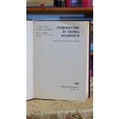 Introducere in teoria statisticii - G. Udny Yule