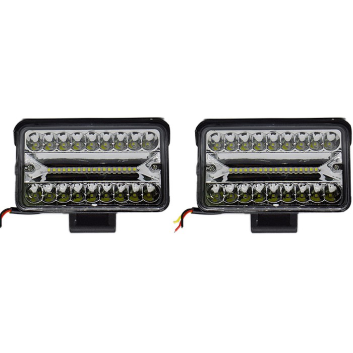 Set 2 proiectoare LED, 126W per proiector, 36LED