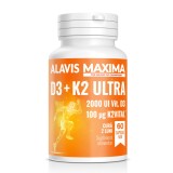 D3+K2 Ultra, 60 capsule moi, Alavis Maxima