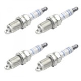Cumpara ieftin Set 4 bujii scanteie Bosch pentru Chevrolet Aveo, Cruze, Opel Adam, Astra, Corsa, Insignia, Meriva, Mokka, Vectra, Zafira, Saab 9-3