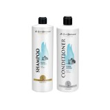 Sampon si Balsam Iv San Bernard Talc, pentru caini si pisici, 500ml