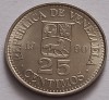 Venezuela , 25 Centimos 1990, America Centrala si de Sud