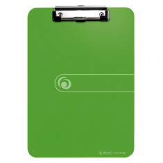 Clipboard simplu Herlitz, A4, Polipropilena, Verde