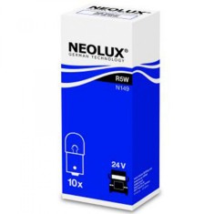 Set 10 buc Bec Auxiliar 24V R5W Ba15S Neolux