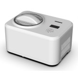 Aparat pentru preparat inghetata Heinner Glace HICM-150WHYG, Capacitate bol 1.5L, Compresor incorporat, Display LED, Timer, Mentinere la rece, Functie