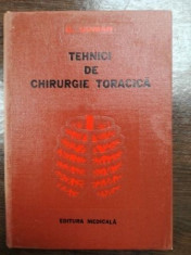 TEHNICI DE CHIRURGIE TORACICA VOL 1 C.COMAN 1979 foto