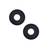Geam Camera Spate cu Rama iPhone 13 / 13 Mini Negru