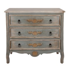 Comoda lemn verde maro 95x38x90 cm