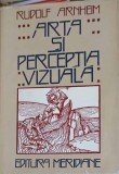 Arta si Perceptia Vizuala Rudolf Arnheim, Meridiane 1979, Psihologie, Coperta Cartonata