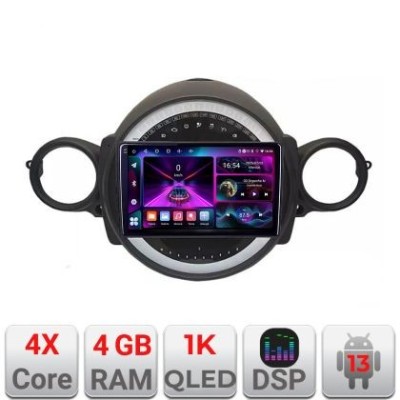 Navigatie Mini 2007-2011 4+64 InCell Display 1K Android Waze USB Navigatie Internet Youtube Radio Kit-mini-01+EDT-E209-RK CarStore Technology foto